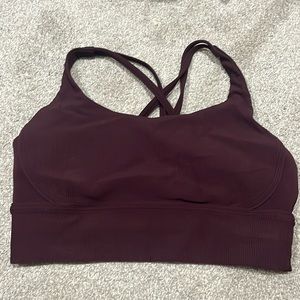 LULULEMON sports bra with inserts size 10